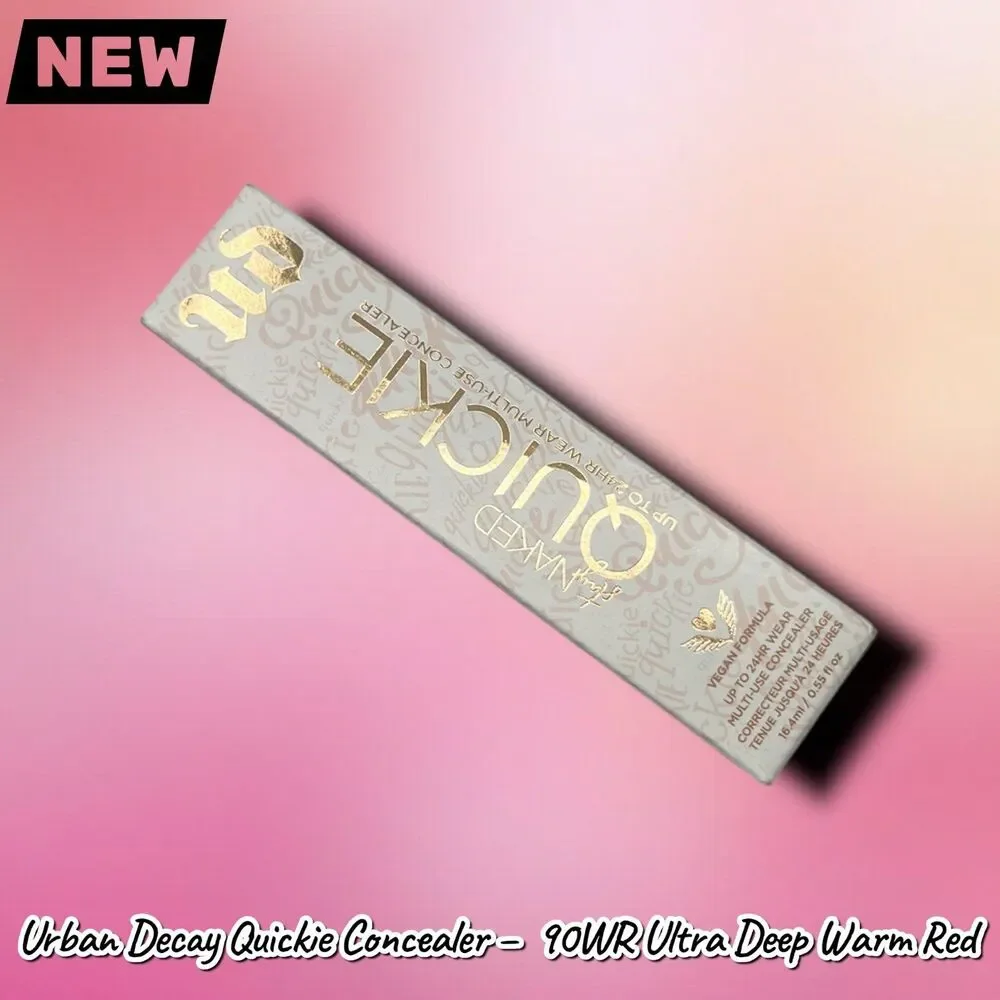New Urban Decay Quickie 24HR Full-Coverage Waterproof Concealer – Shade 90WR Ult